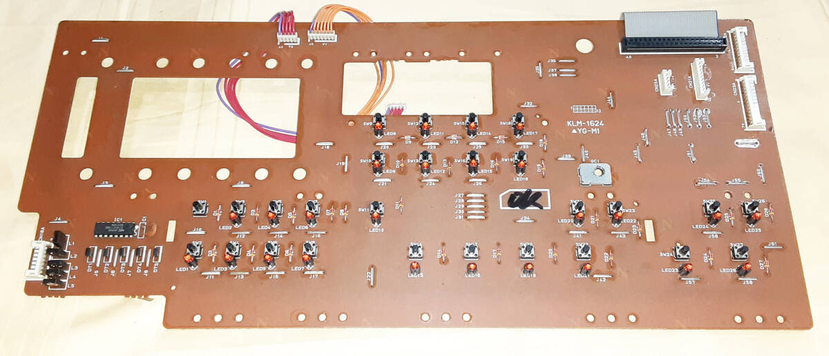 ★KORG i2/i3 SWITCH BUTTON BOARD KLM-1624★OK!!★MADE in JAPAN★