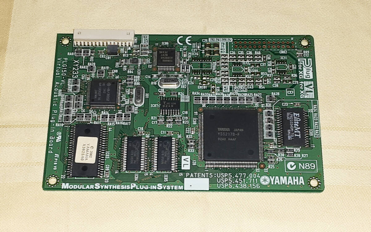 ★YAMAHA PLG150-VL VIRTUAL ACUSTIC PLUG-IN BOARD★OK!!! ★MADE in JAPAN★
