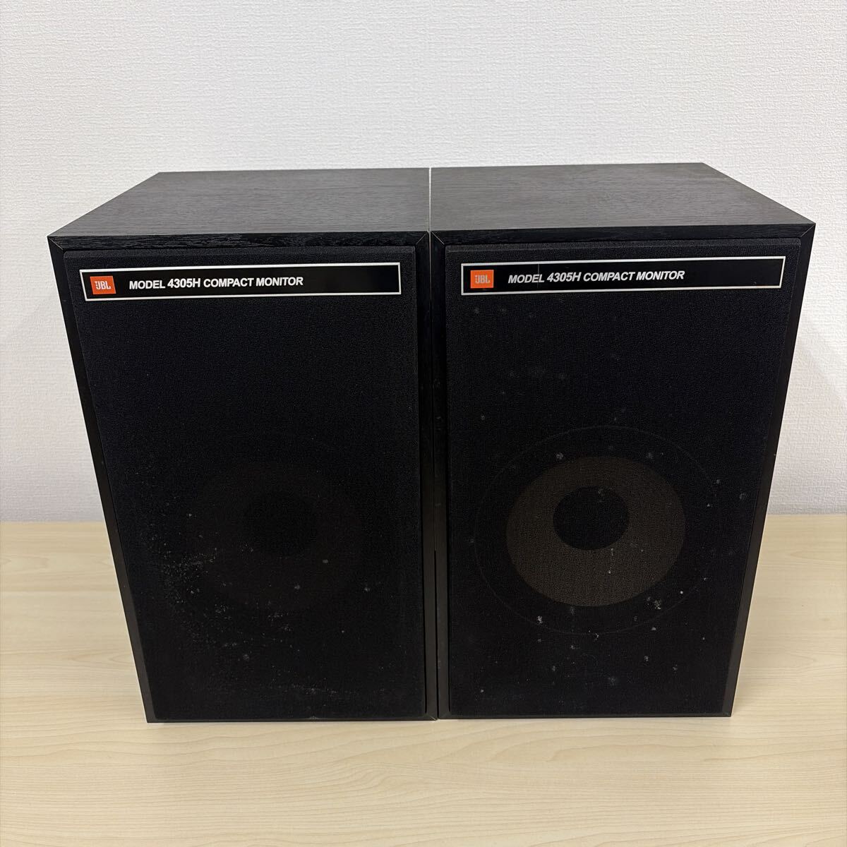 ☆ JBL ペア スピーカー 4305H 2ウェイスピーカー　COMPACT MONITOR 現状品　ジャンク