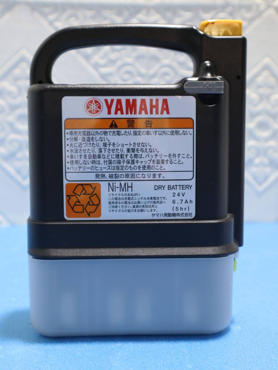 A3962 P 美品 ヤマハ 純正 JWB2 電動車椅子用 Ni-MH バッテリー 24V 6.7Ah (5hr) JWアクティブ/JWX-1/JWX-2/JW-II対応 残量98% 充電可