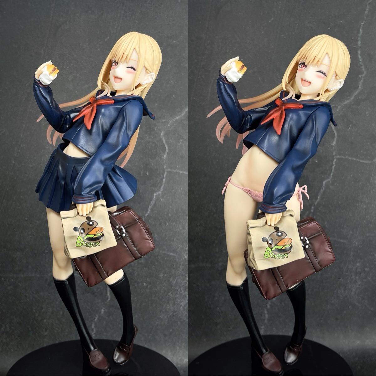 喜多川海夢 その着せ替え人形は恋をする リペイント フィギュア 1/6 高：23cm（検：乾紗寿叶 キャストオフ）Marin Kitagawa “制服Ver.”