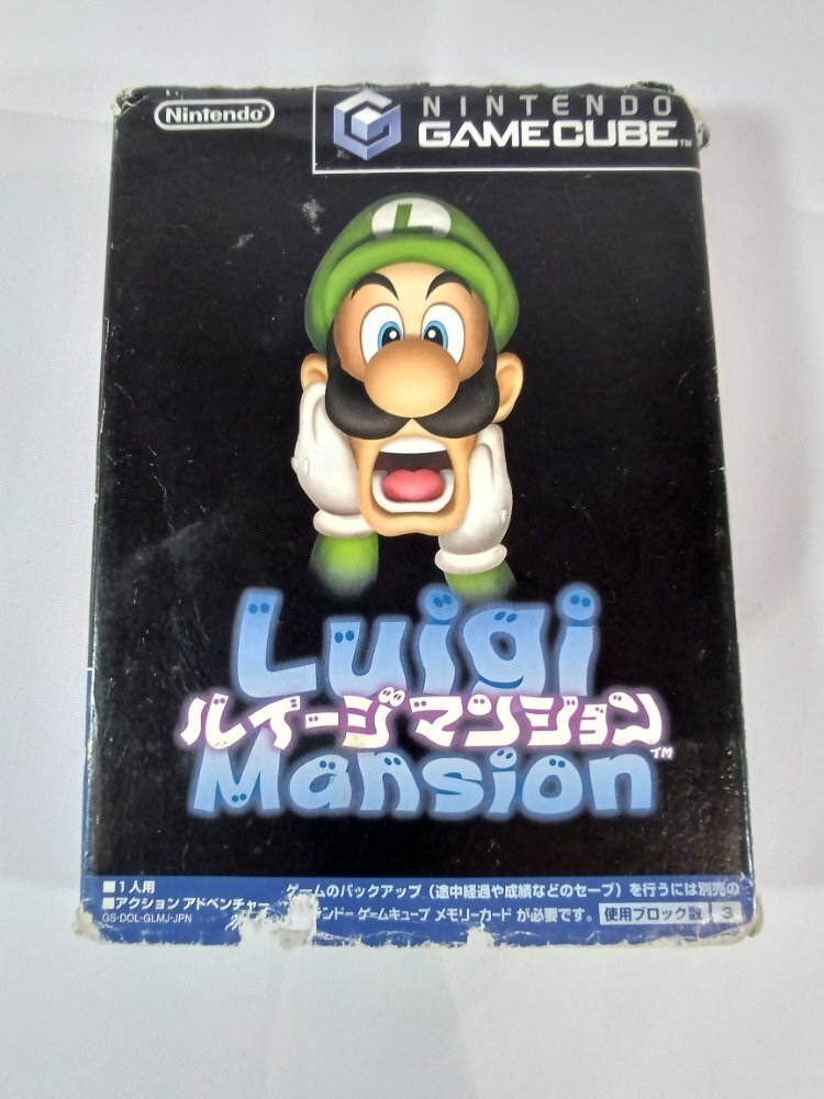 B120【ゲームキューブ】任天堂 ルイージマンション DOL-P-GLMJ(JPN) ゲームキューブソフト 箱説あり