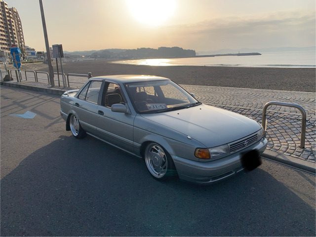 アメ車劇用車 業販大歓迎平成4年日産 サニー 1.5 スーパーサルーン アメ車旧車バイク等面白いもの交換下取OK