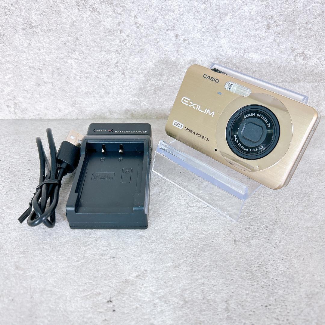 【ヤフオクのみ】CASIO EXILIM EX-Z90 デジタルカメラ ゴールド