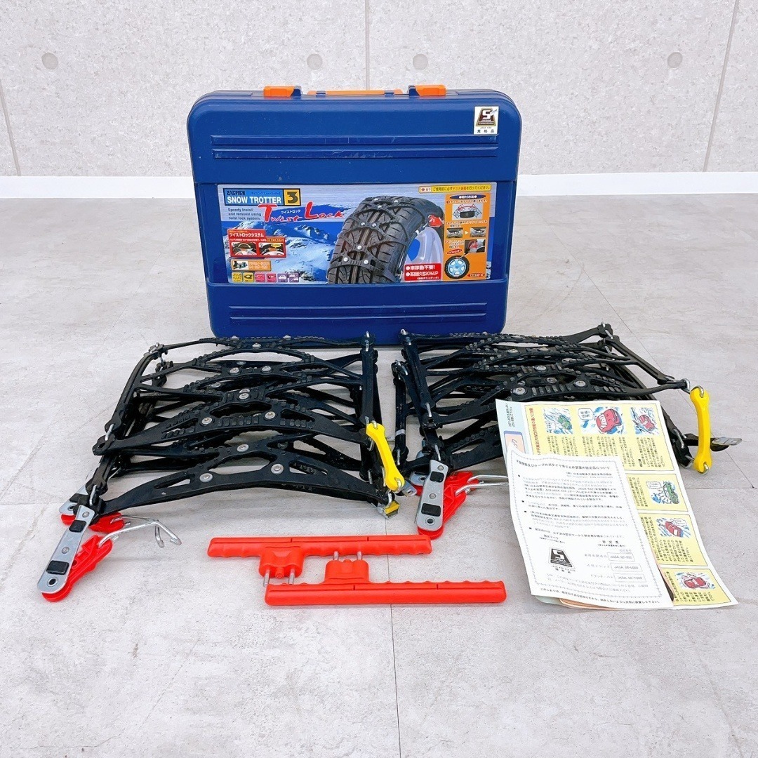 【ヤフオクのみ】ZACPICK スノートロッター3 樹脂チェーン Twist Lock