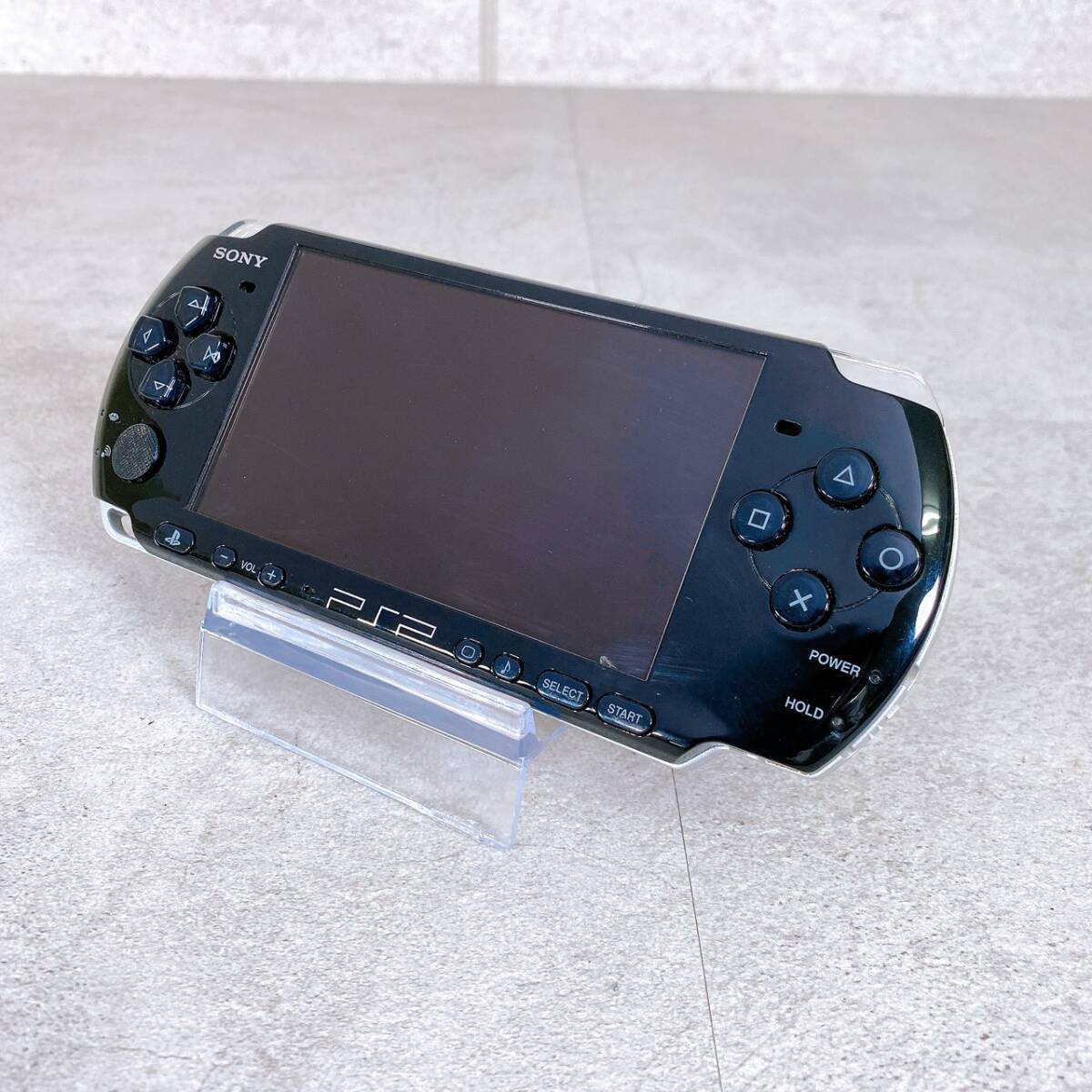 【ヤフオクのみ】SONY PSP-3000 ブラック 本体のみ バッテリーなし 動作未確認