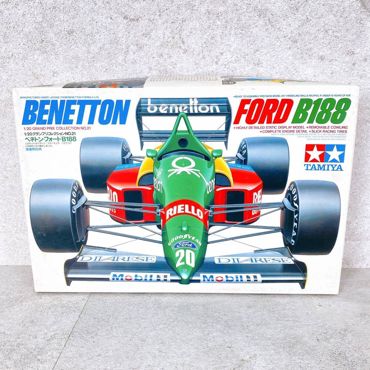 【ヤフオクのみ】タミヤ 1/20 ベネトン フォード B188
