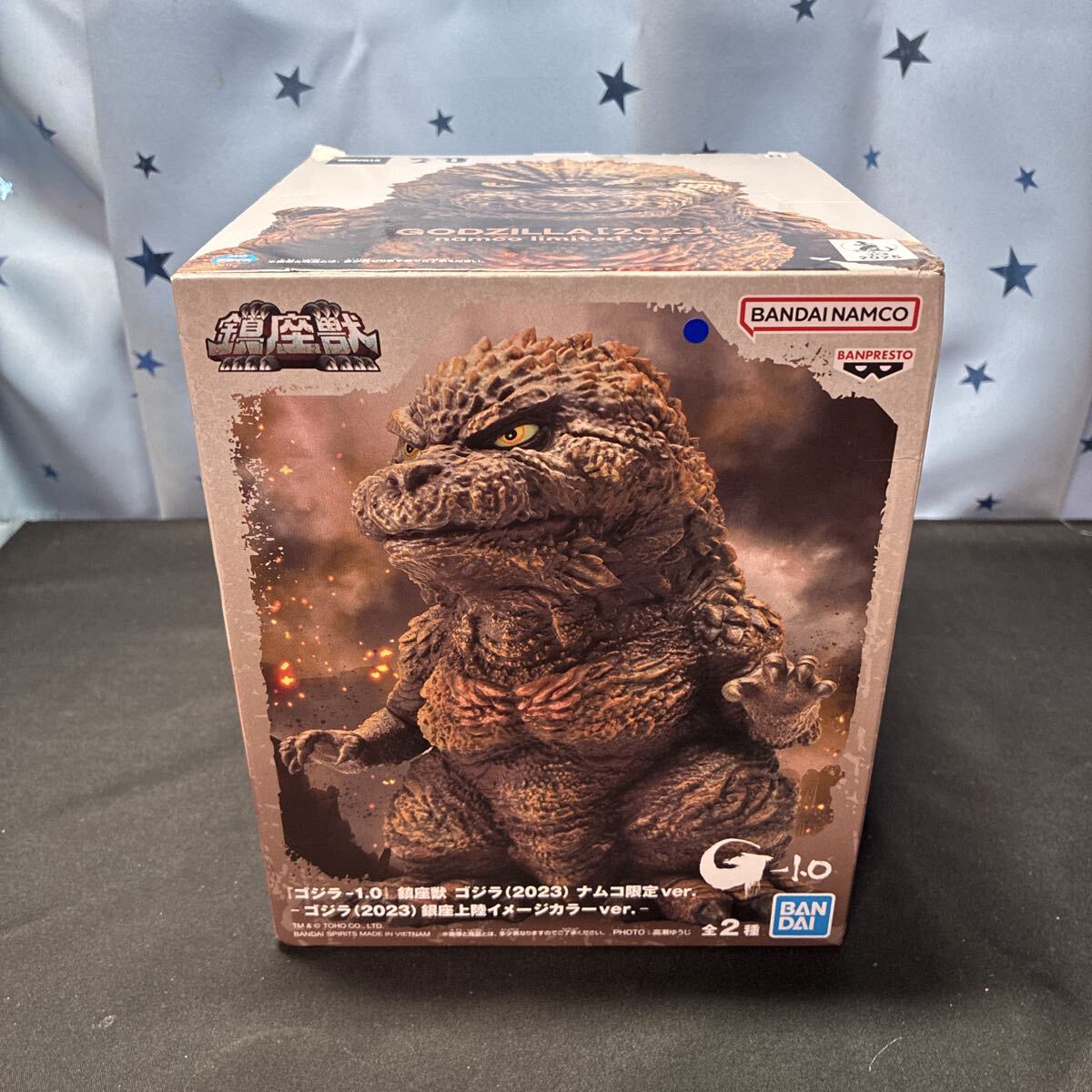 soo【未開封】ゴジラ-1.0 鎮座獣 ゴジラ (2023) ナムコ限定ver 銀座上陸イメージカラーver. G-1.0