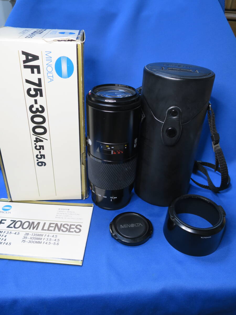 ミノルタ AF75-300mm F4.5-5.6 送料無料!!! MINOLTA