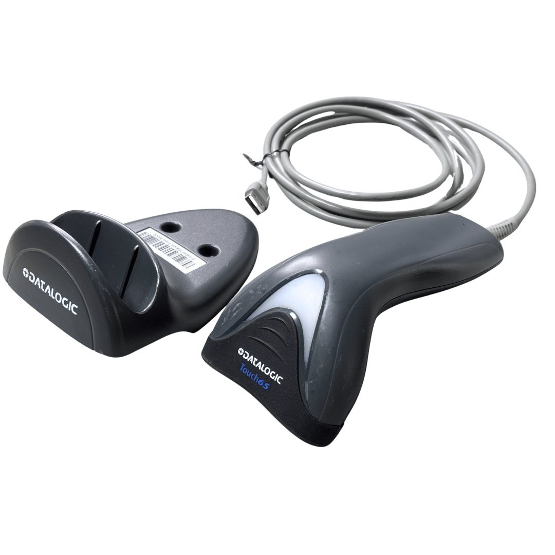 Datalogic 有線バーコードリーダー TD1120 ハンズフリー台付 USB接続