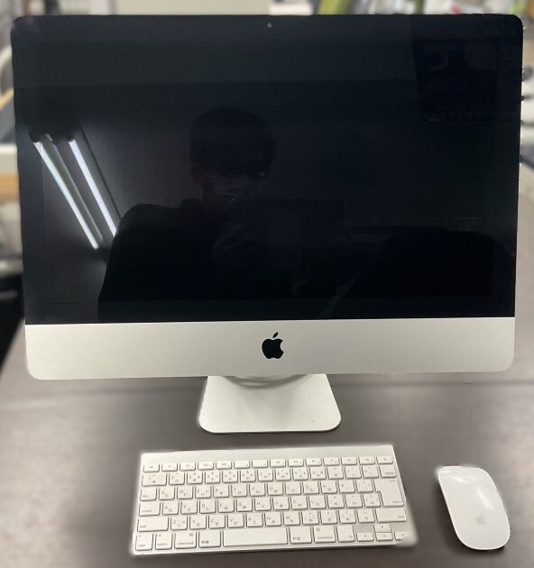 Apple iMac A1418 21.5インチ キーボード A1314 マウス A1296 3点セット 通電確認済