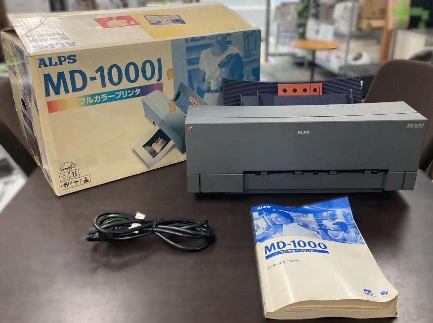 ALPS MicroDryプリンター MD-1000 通電確認済