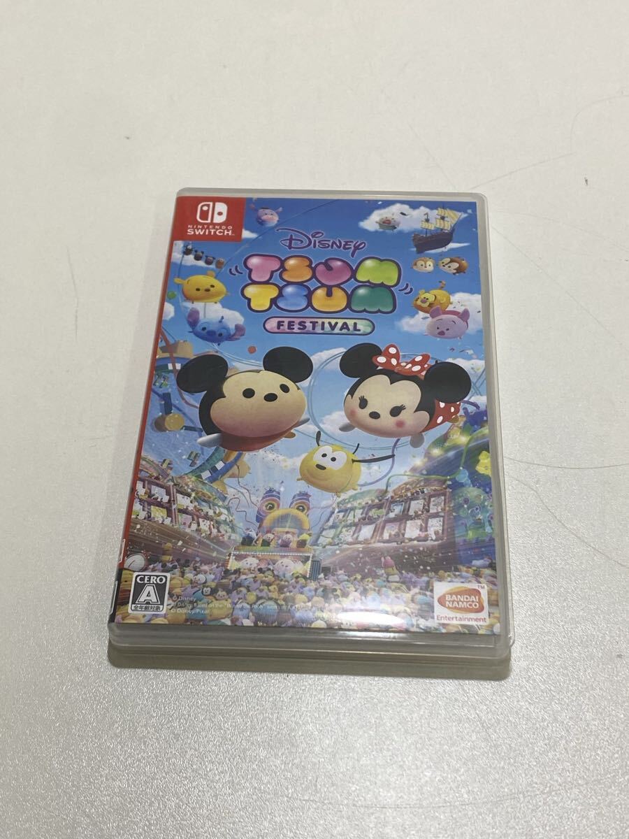 kj2403 Nintendo Switch 任天堂 ゲームソフト ディズニー　ツムツム　フェスティバル　動作品