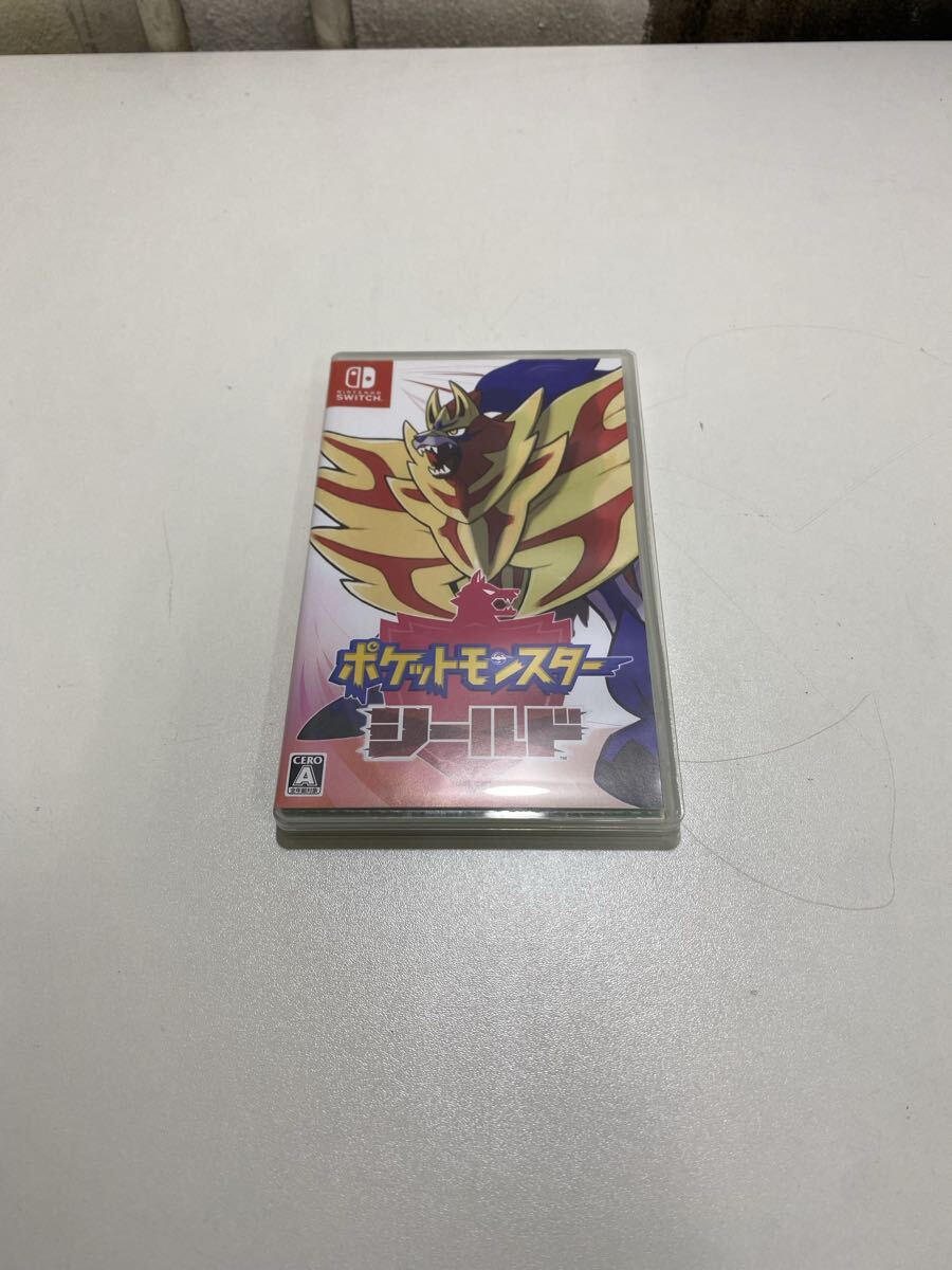 kj2404 Nintendo Switch 任天堂 ゲームソフト ポケットモンスター　シールド　動作品