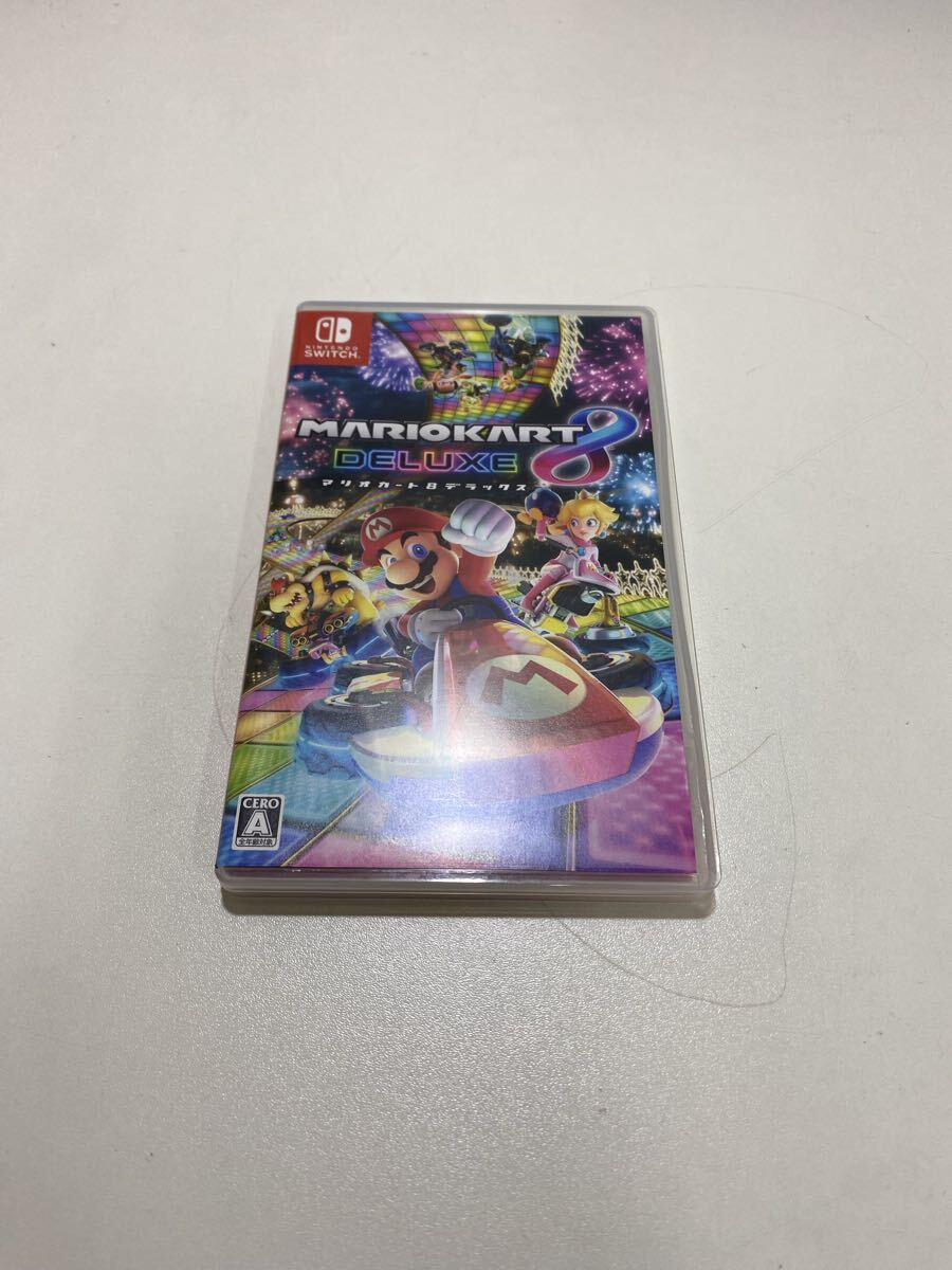 kj2405 Nintendo Switch 任天堂 ゲームソフト マリオカート8 デラックス　動作品