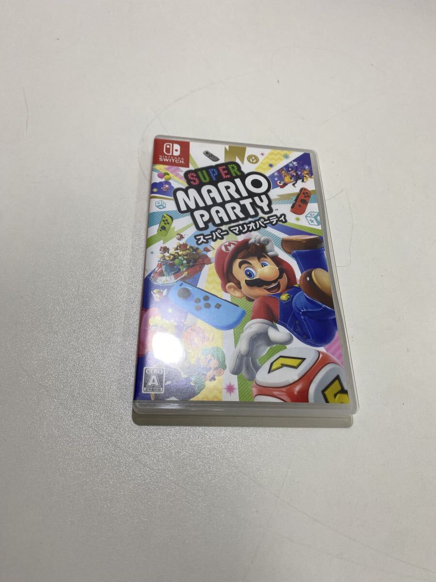 kj2408 Nintendo Switch 任天堂 ゲームソフト スーパーマリオパーティ　動作品