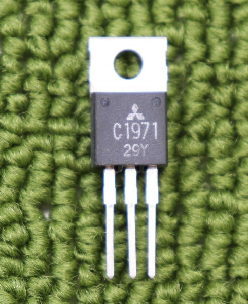 即納７日保証送料無料本物 未使用品 三菱 2SC1971 トランジスタ 入札数量1で1個 同梱OK 管理No7-O