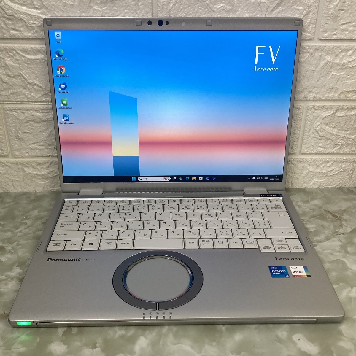 1円～ ●Panasonic LET'S NOTE FV1 / Core i5 1145G7 (2.60GHz) / メモリ 16GB / NVMe SSD 256GB / 14型 (2160×1440) / Win11 Pro 64bit