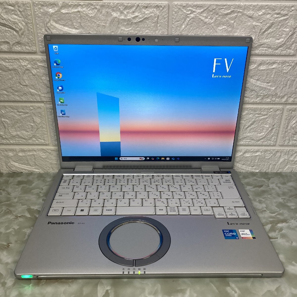 1円～ ●Panasonic LET'S NOTE FV1 / Core i5 1145G7 (2.60GHz) / メモリ 16GB / NVMe SSD 256GB / 14型 (2160×1440) / Win11 Pro 64bit