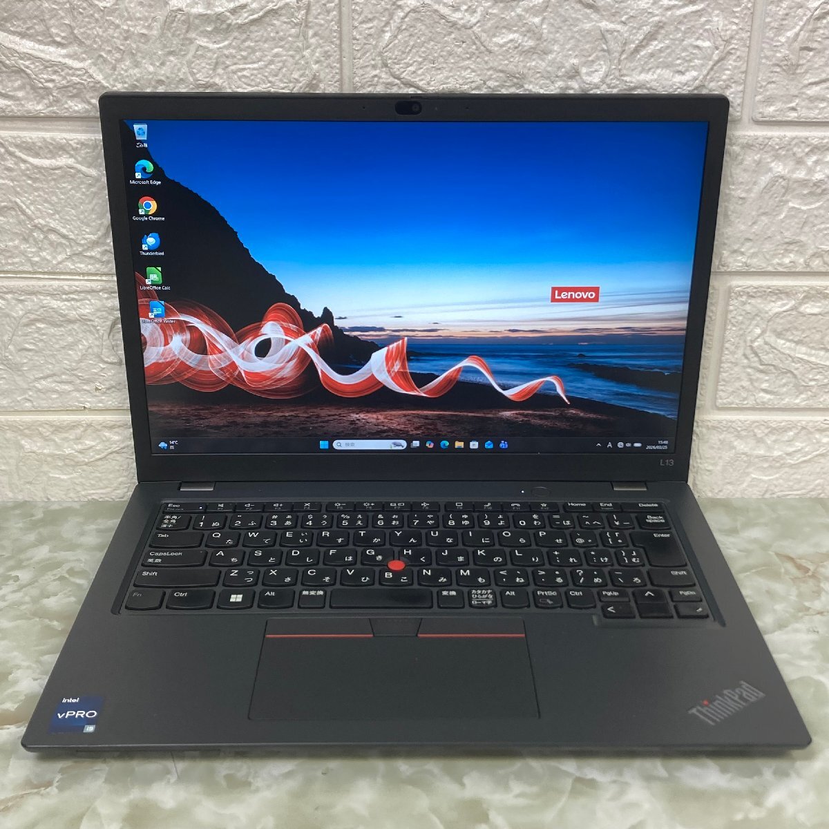1円～ ●LENOVO ThinkPad L13 Gen3 / 第12世代 Core i5 1245U (1.60GHz) / メモリ 8GB / NVMe SSD 256GB / 13.3型 WUXGA / Win11 Pro