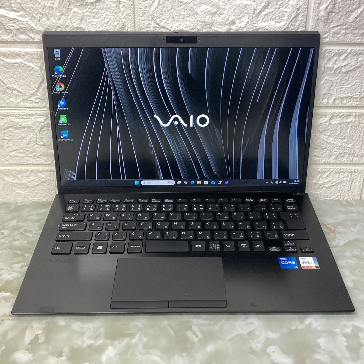1円～ ●VAIO Pro PK / 第12世代 Core i5 1235U (1.30GHz) / メモリ 16GB / NVMe SSD 256GB / 14型 フルHD / Windows11 Pro 64bit