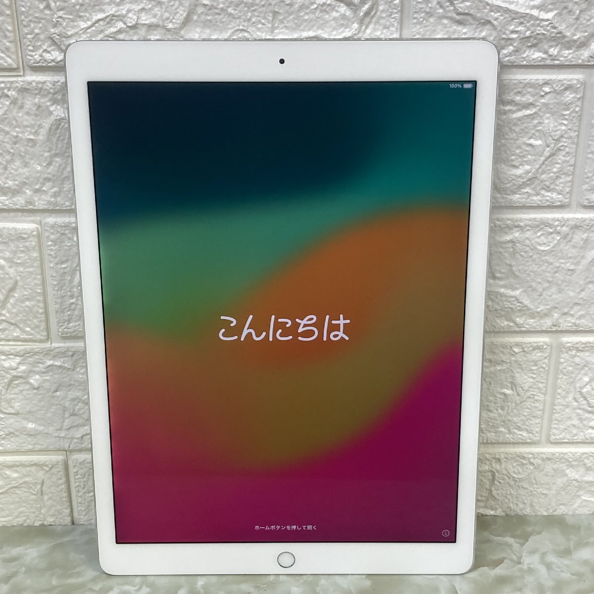 【充放電回数 58回】 1円～ ●Apple iPad Pro 第2世代 / Wi-Fi / 64GB / iOS 17.7.10 / 12.9型 / バッテリー98% / MQDC2J/A / A1670