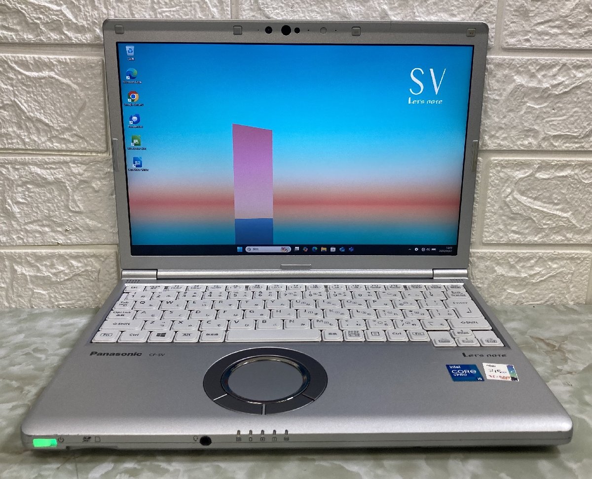 1円～ ●Panasonic LET'S NOTE SV1 / Core i5 1145G7 (2.60GHz) / メモリ 16GB / NVMe SSD 256GB / 12.1型 (1920×1200) / Win11 Pro 64bit