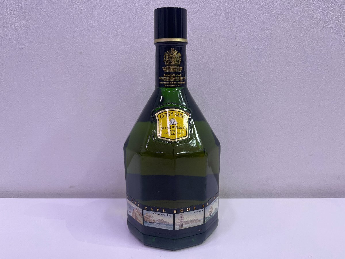 【499_59161】 未開栓 CUTTY SARK カティサーク 12年 750ml 43％ ウイスキー スコッチ