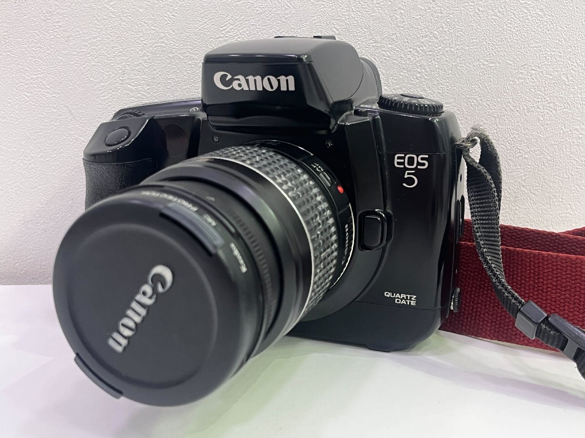 【499_85934】Canon EOS 5 EF 28-80mm 1:3.5-5.6 V U 一眼レフカメラセット 動作未確認