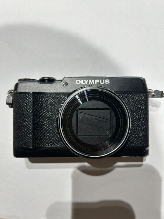 245_38595 OLYMPUS STYLUS SH-2 4.5-108.00mm 1:3.0-6.9 コンパクトデジタルカメラ ブラック 通電/動作未確認