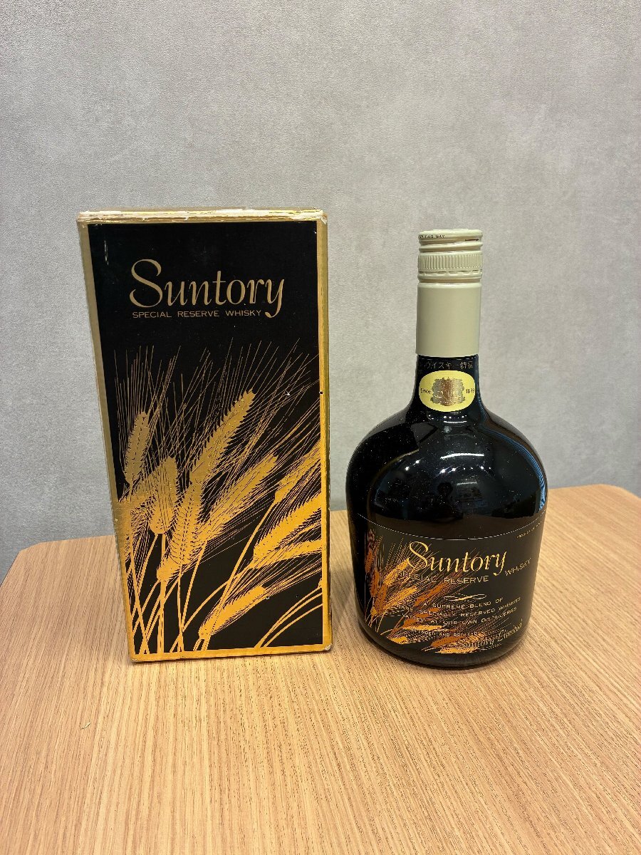 【52944912】【東京都内限定発送】 [サントリースペシャルリザーブ]［未開栓古酒］ [ウィスキー] [760ml] [国産] [外箱傷みあり] [80]