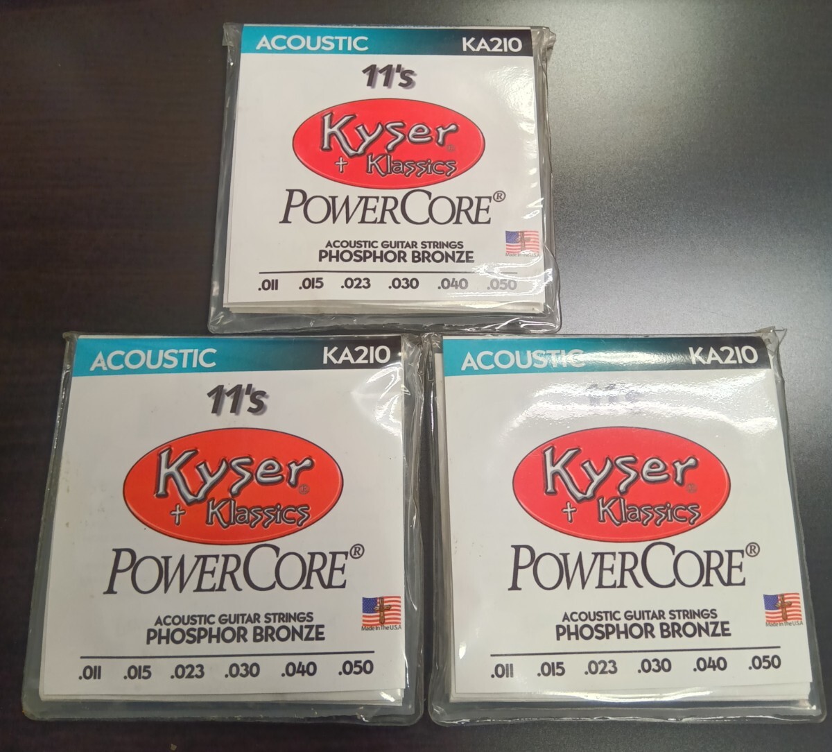 【新品未使用】Kyser アコースティックギター弦　KA210 x 2セット　【在庫処分】