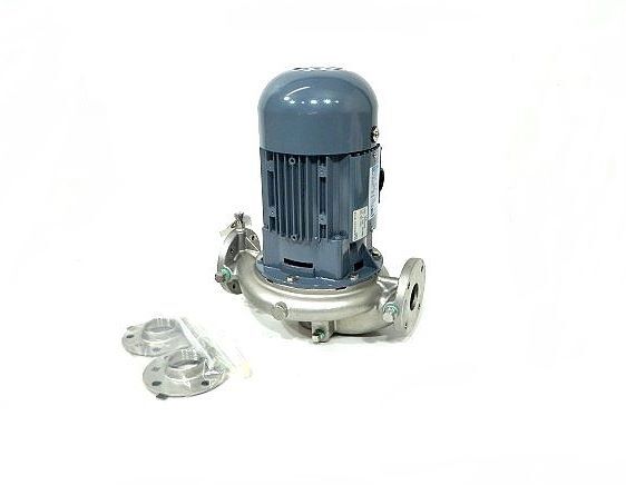 【未使用】エバラ 荏原 ラインポンプ 32LPS 6.4E 三相200V 60HZ 水産 海水 ステンレス製 (523)