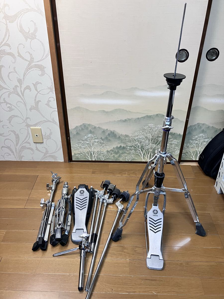 YAMAHA Pearl YAMAHA　ヤマハ　ハイハットスタンド　HS850 等まとめて9点