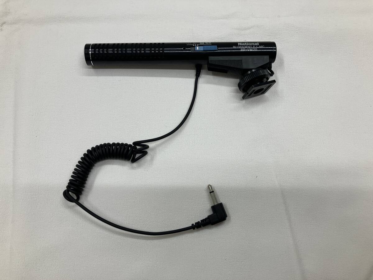 National（ナショナル）ビデオカメラ用狭指向性マイクロホン・ＲＰ－ＶＭ７０