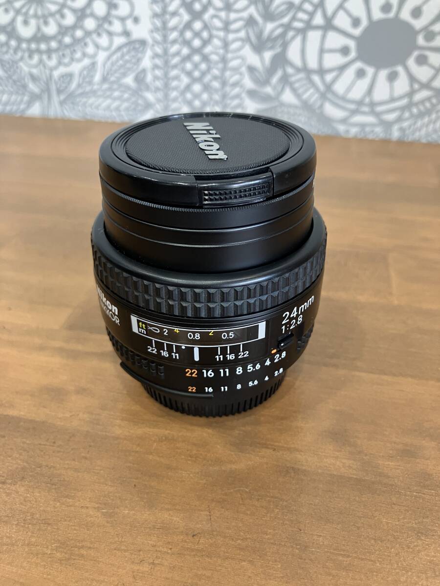 Nikon ニコン レンズ AF NIKKOR 24㎜　f/2.8 D　1:2.8 LENS 広角レンズ 一眼レフカメラ用