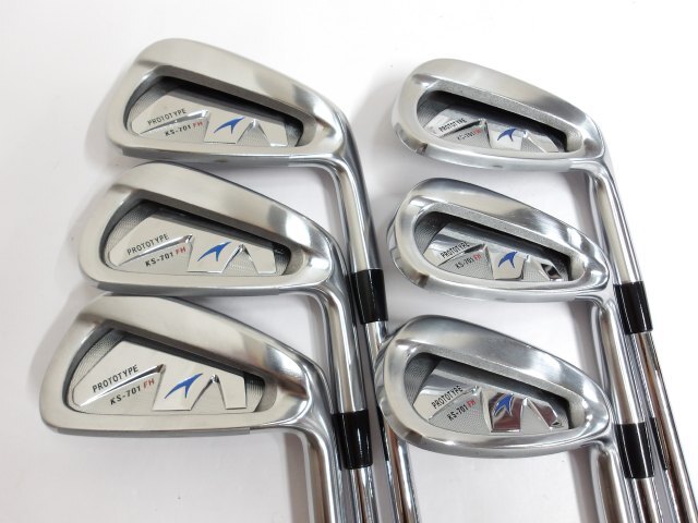 【中古】 アキラ PROTOTYPE KS701FH モーダスツアー120 S 24 アイアンセット 地クラブ カスタム スチール おすすめ メンズ 右 [2316]