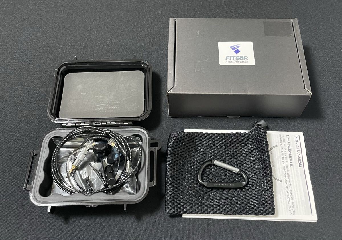 須山歯研 FitEar EST Universal ユニバーサルイヤホン 動作確認済 定価約10万 i0402