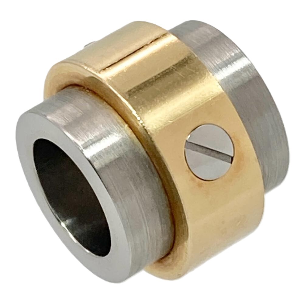 カルティエ Cartier サントス100 ペンダントトップ K18YG 5.8g SS イエローゴールド ステンレススチール