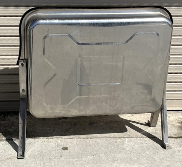 B3　福岡発 ステンレス　灯油タンク　約90Ｌ　中古　灯油ボイラー　角型　中古　メンテナンス済　引取り：田川市