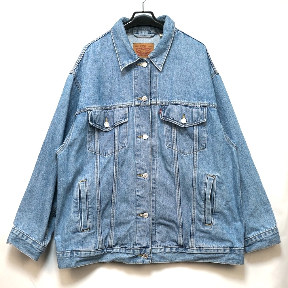 LEVI’S リーバイス LEVI STRAUSS＆CO トラッカー ジャケット Gジャン ライトデニム Lサイズ デニムジャケット