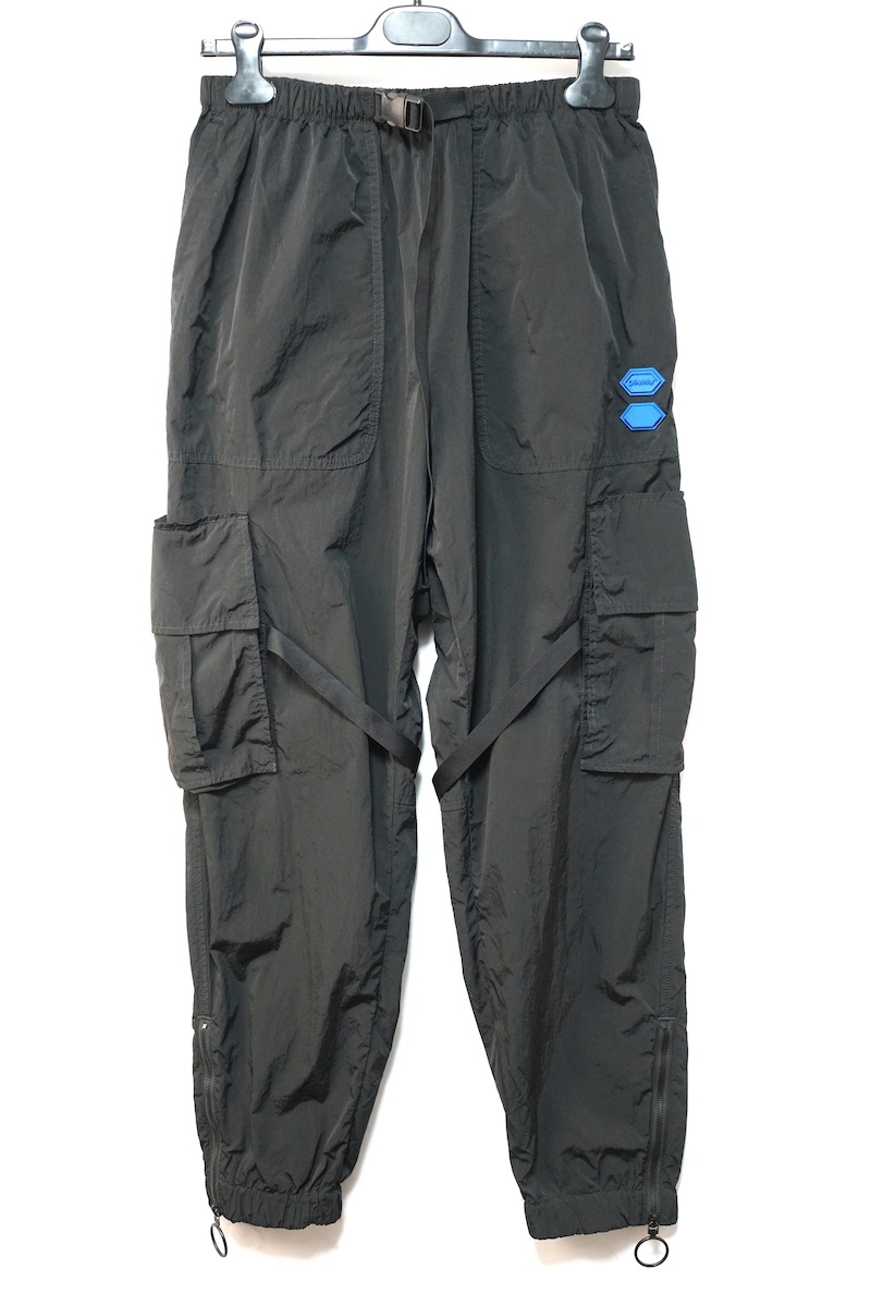 Off-White オフホワイト Parachute Cargo Pant パラシュート カーゴ パンツ 34サイズ ブラック OMCF004F19F01020