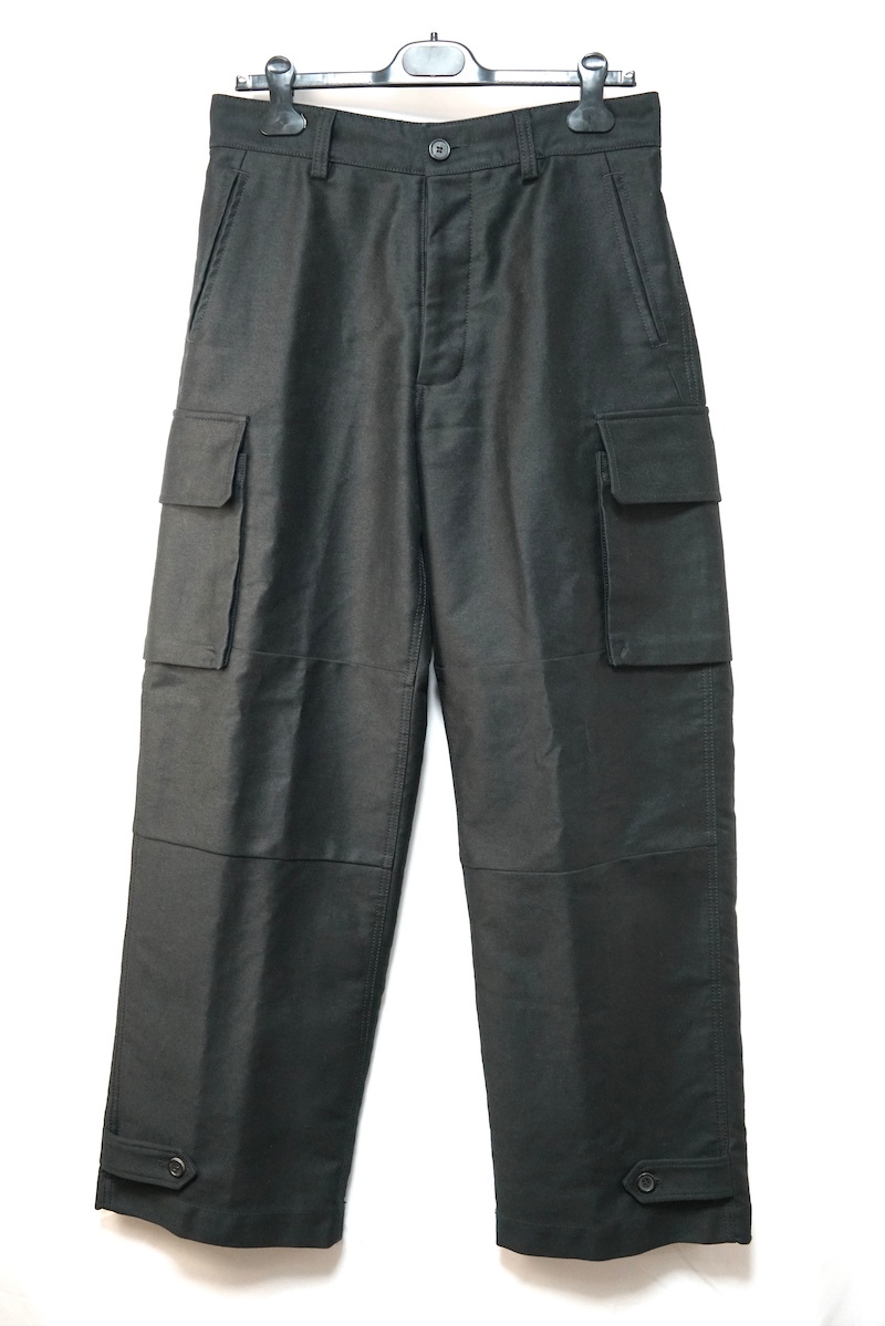 MARNI マル二 コットン カーゴパンツ ブラック 46サイズ PUMU0169A1 TCY36