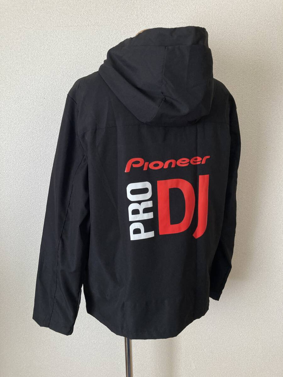 【Pioneer PRO DJ】ナイロンパーカー L バックロゴ クラブ機器 DJ機材 音響 パイオニア 廃盤 非売品 ジャケット