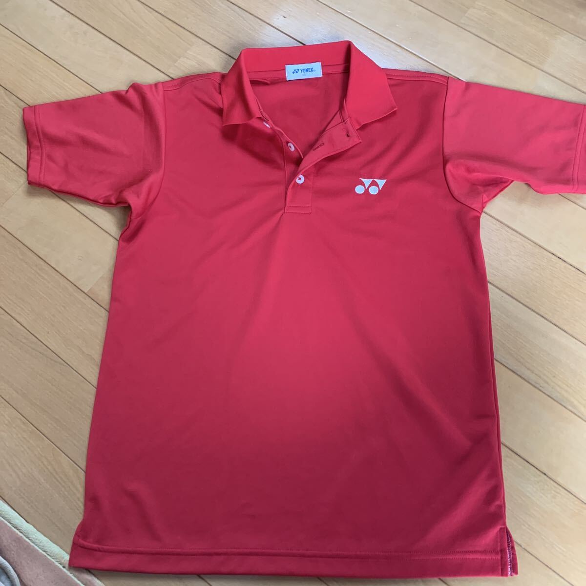 YONEX ヨネックス 半袖ポロシャツ レッド スポーツウェア