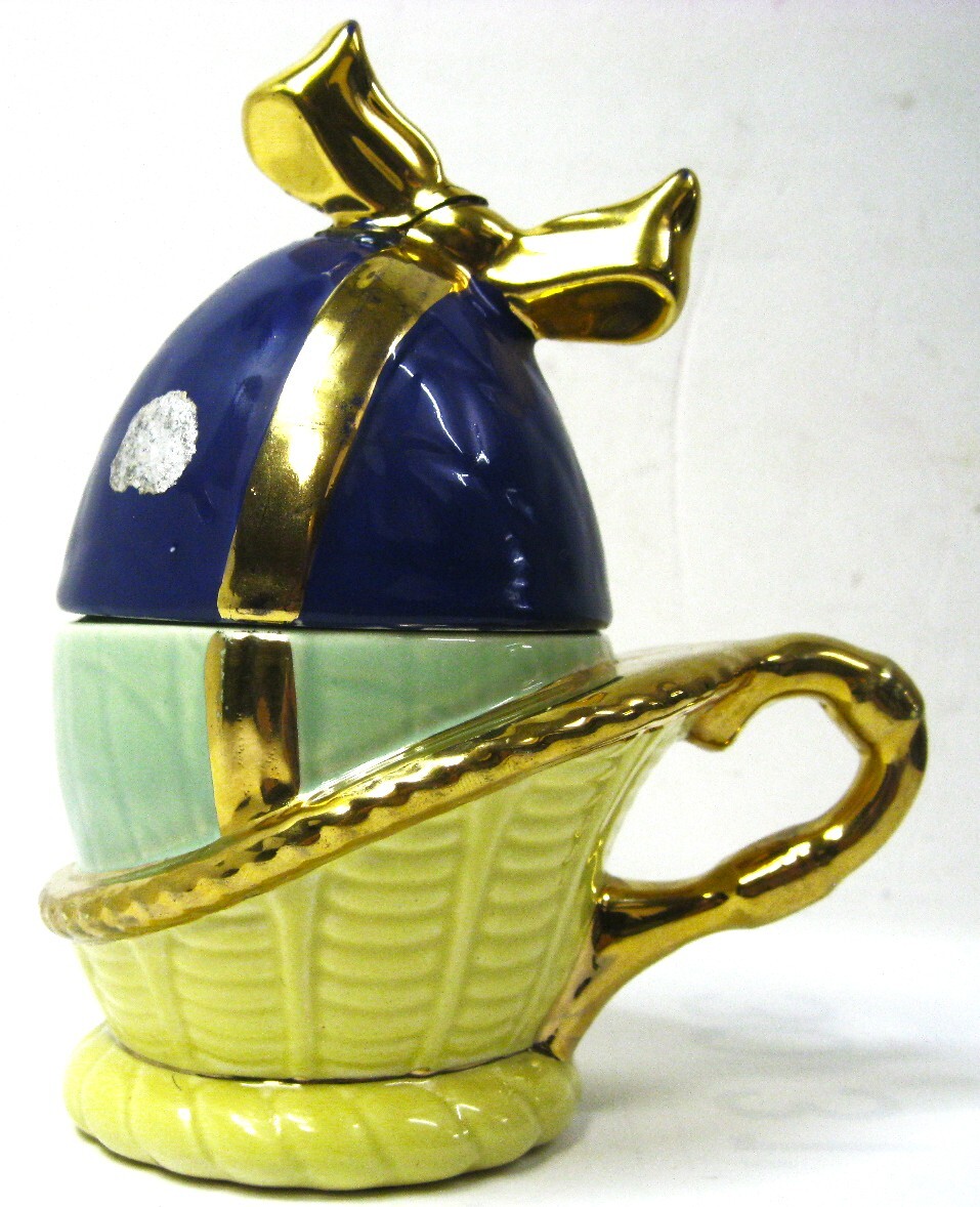 【東京 谷中 質屋おぢさん】1960年代アンティーク レトロ骨董品 ベルギー ボッホフレール シュガーボトル