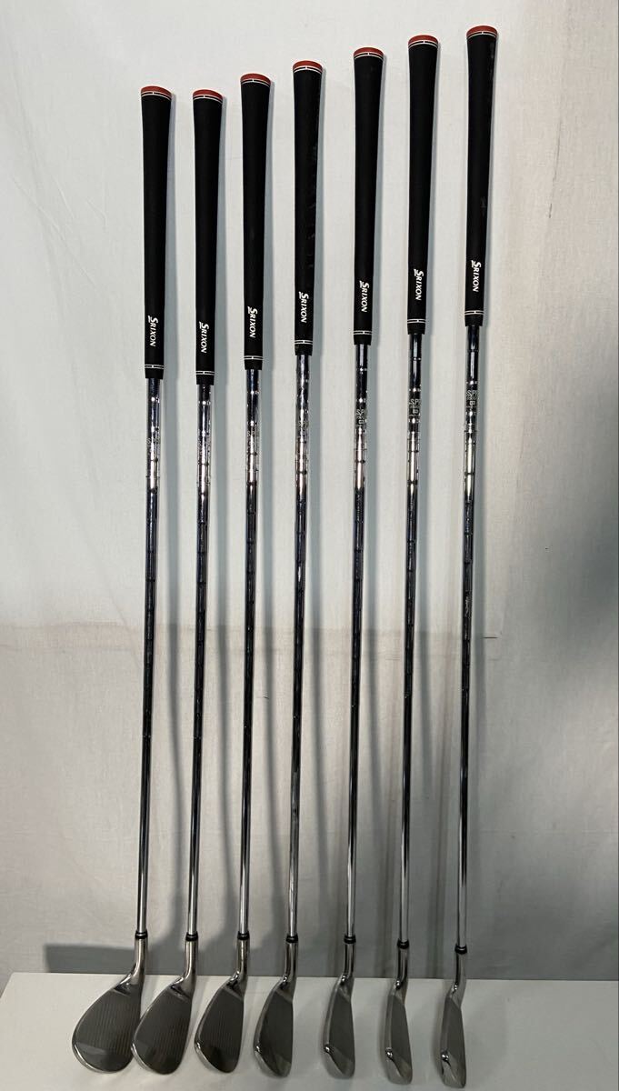 N【500円スタート】SRIXON GiE ゴルフクラブ アイアンセット 5.6.7.8.9.S.P 合計7本セット アイアン ゴルフ スリクソン