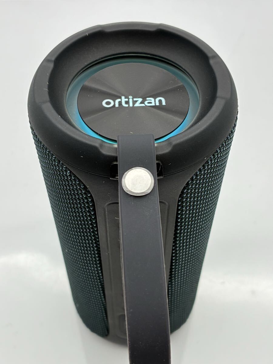 E【500円スタート】ortizan Model:X8 Bluetooth speaker ブラック ブルートゥース スピーカー 動作品