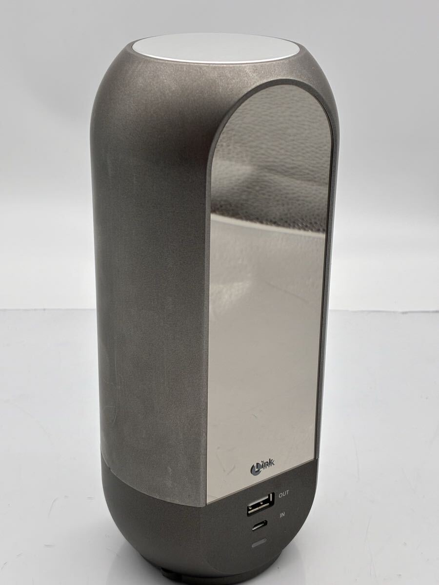 E【500円スタート】LINK UVオゾン スマホ除菌器 デュアルUV-Cランプ搭載 動作品