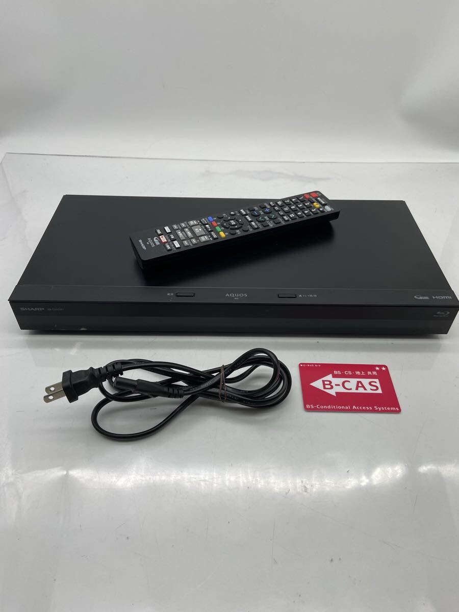 H【500円スタート】 SHARP AQUOS ブルーレイディスクレコーダー 2B-C05CW1 シャープ BDレコーダー ブルーレイレコーダー Blu-ray ブラック